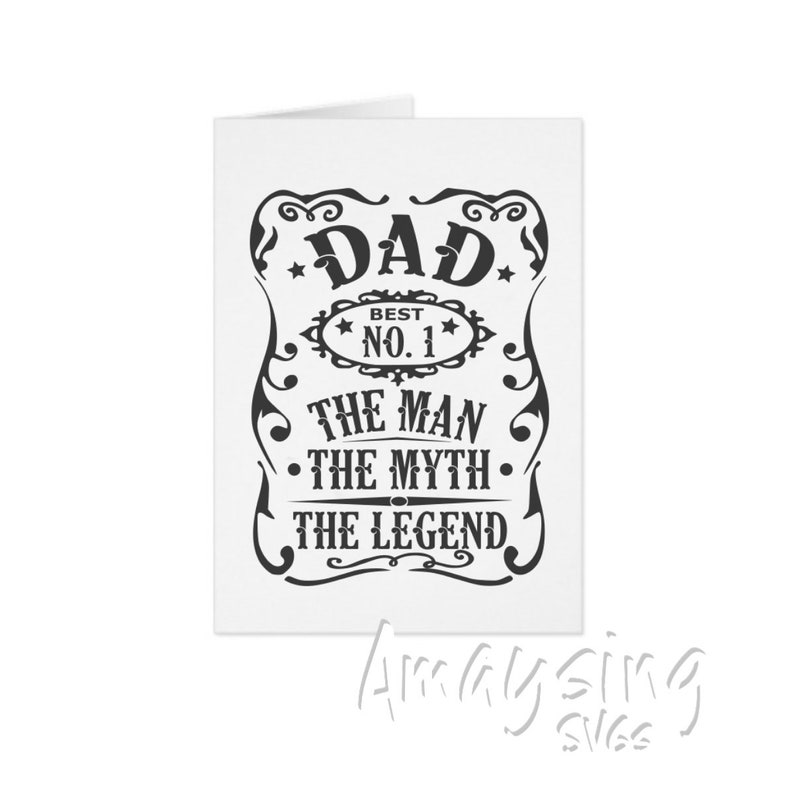 Dad the Man the Myth the Legend svg Dad Tshirt svg Fathers day tshirt svg Fathers Day gift svg Tshirt svg Best Dad svg New Dad svg image 5