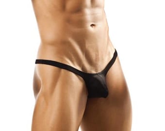 Slip a perizoma da uomo a vita bassa – Costume da bagno in tessuto morbido ed elasticizzato – Sicurezza quotidiana