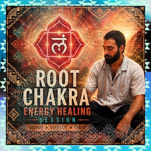 Root Chakra Energy Healing Session, Grounding, Stability, Safety, Balance