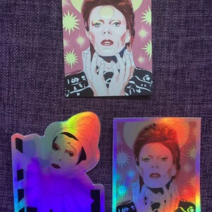 David Bowie Sticker and Magnet Set