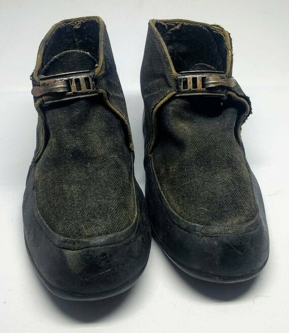 1920's Antique Child's rain boots/shoes by Federal