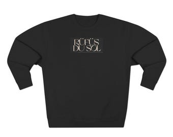 Rufus Du Sol Logo Sweatshirt | Minimal Band Logo, Music Crewneck