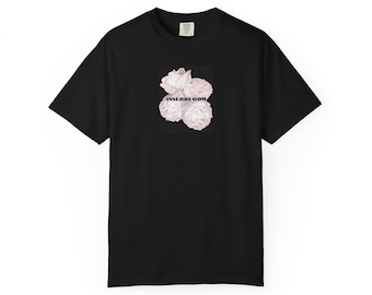 Rufus Du Sol Innerbloom Graphic T-shirt | Floral Illustration, Minimal Text