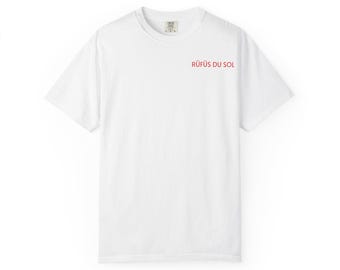 RÜFÜS DU SOL Tour Poster T-Shirt | Band Tee, Back Print