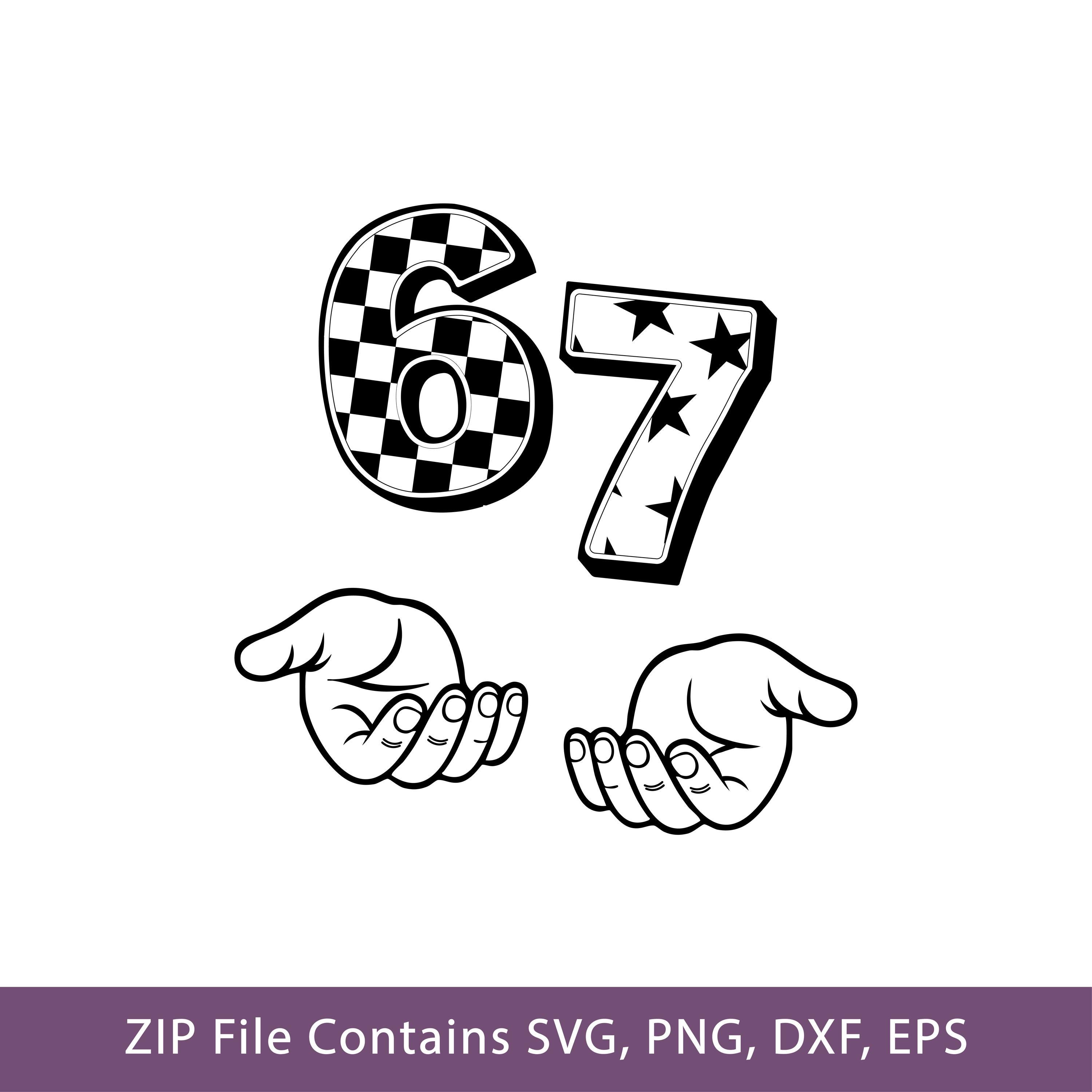 67 Hands Svg, 67 Hands Png, 67 Hands Svg Png, 67 Hands Clipart, 67 Svg ...
