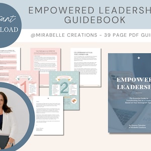 Leadership Personality Styles Guide (The Leadership Style of Each Enneagram Type) |  Workplace Resources | wall decor | DIGITAL DOWNLOAD