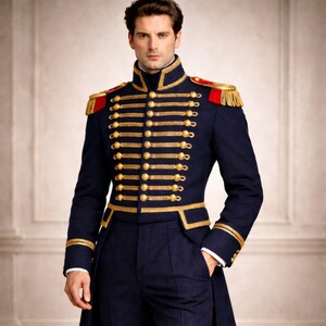 cavalry dress blues Isabella Gown in Navy | Bridesmaid Dress main image 1