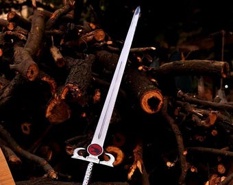 Handmade Thundercats Sword of Omens Lion-O Stainless Steel Replica - Fantasy Gift for Men, Birthday & Cosplay - Movie Prop Collection Blade
