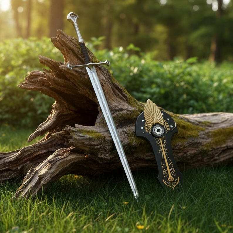 Custom Handmade Herugrim king Theoden Sword, Carbon Steel Blade, Gift For Men, Best Wedding, Anniversary Gift, Gift For Dad image 10