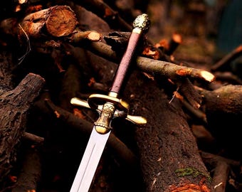 Arya Stark Needle Sword - Stainless Steel Game Inspired Replica. Perfect for Cosplay, Halloween & Gifting. High Quality Collector Piece!