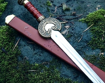 Custom Handmade Herugrim king Theoden Sword, Carbon Steel Blade, Gift For Men, Best Wedding, Anniversary Gift, Gift For Dad