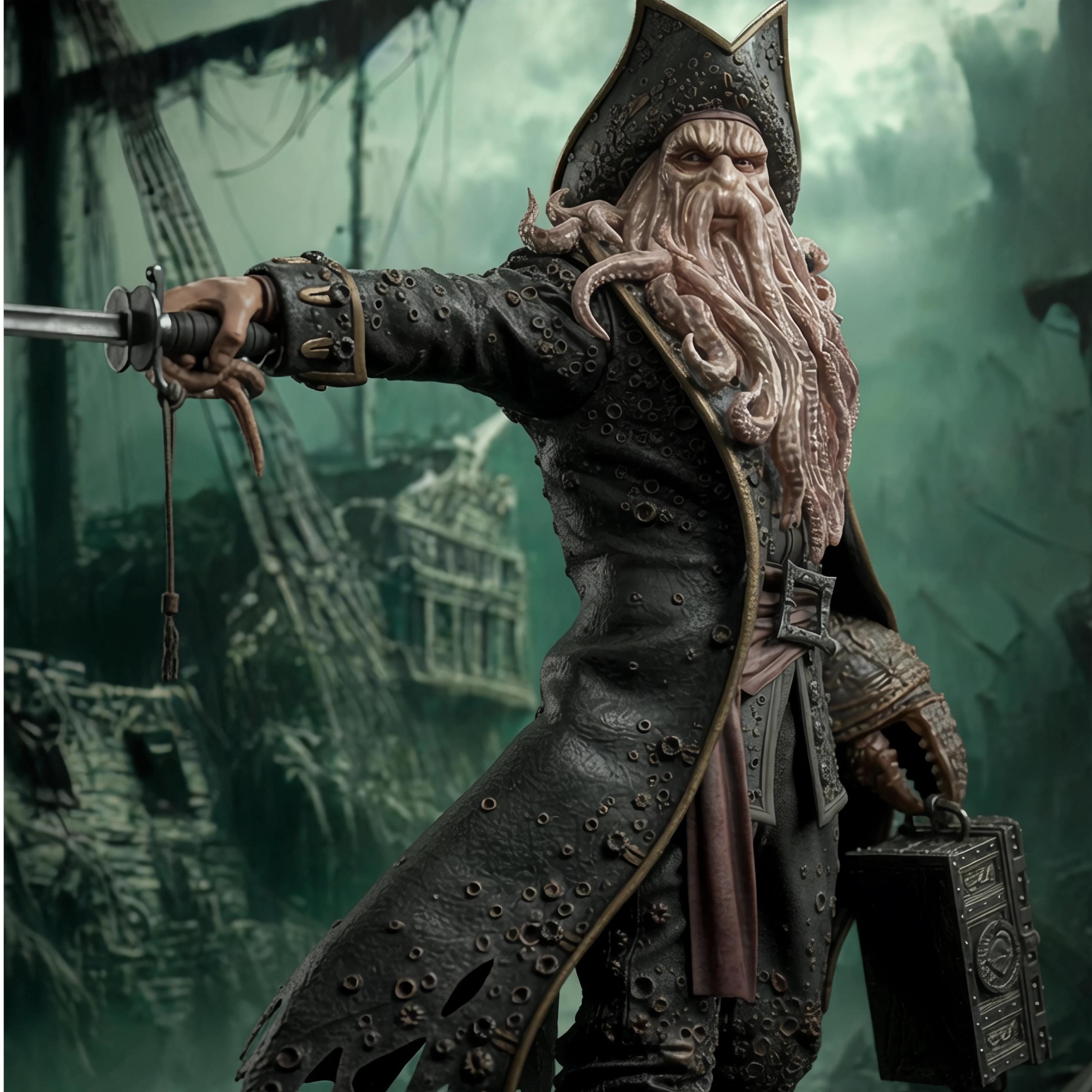 Davy jones figure - Etsy 日本