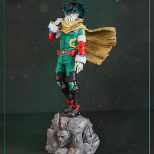 Emerald Resolve Hero Statue | Rising Student Champion Figure | Collector Display | STL 3D PRINT Files
