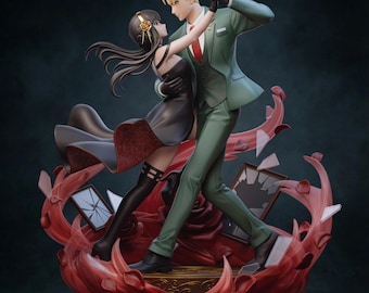 Spie x Family Trio Loid Yor Anya 3D Modell STL (Digitaler Download)