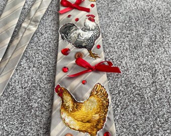チキンラブ アップサイクルネクタイ