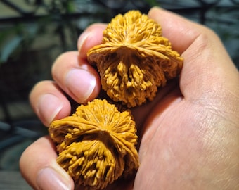 Coppia di palline da massaggio per mani in noce naturale, ideali per la meditazione, 40~42