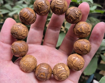 Braccialetto spirituale in legno