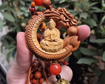 Ciondolo Buddha Guanyin, portafortuna buddista