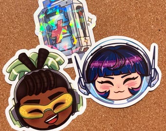 Overwatch Support Stickers
