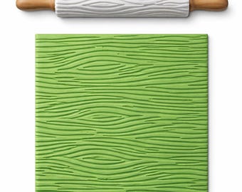 Wood Grain Texture Roller STL | Polymer Clay Pottery Ceramic Pattern Tool (Digital Download)