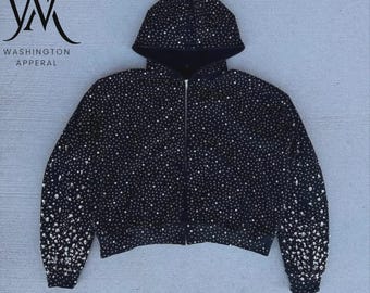 Rhinestone Hoodie