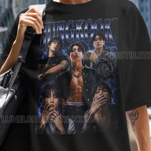 Jungkook Black Shirt - Etsy