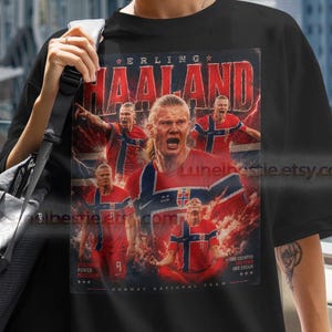 Comfort Colors® Erling Haaland shirt, Football Fan Game Day Gift, World Cup 2026 Shirt