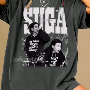 Suga White Shirt - Etsy