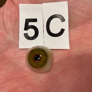 ¡Venta de ojos! Ojos de cristal vintage, prótesis reales, 100% auténticos.