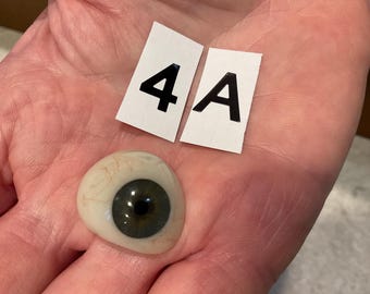 Augapfel Verkauf! Vintage Glasaugen, echte Prothetik, authentisch