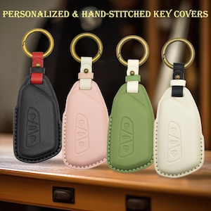 Macaron-style car key cover suitable for Volkswagen Golf, Passat, Polo, Tiguan, T-Roc, Touran, personalized key fob case