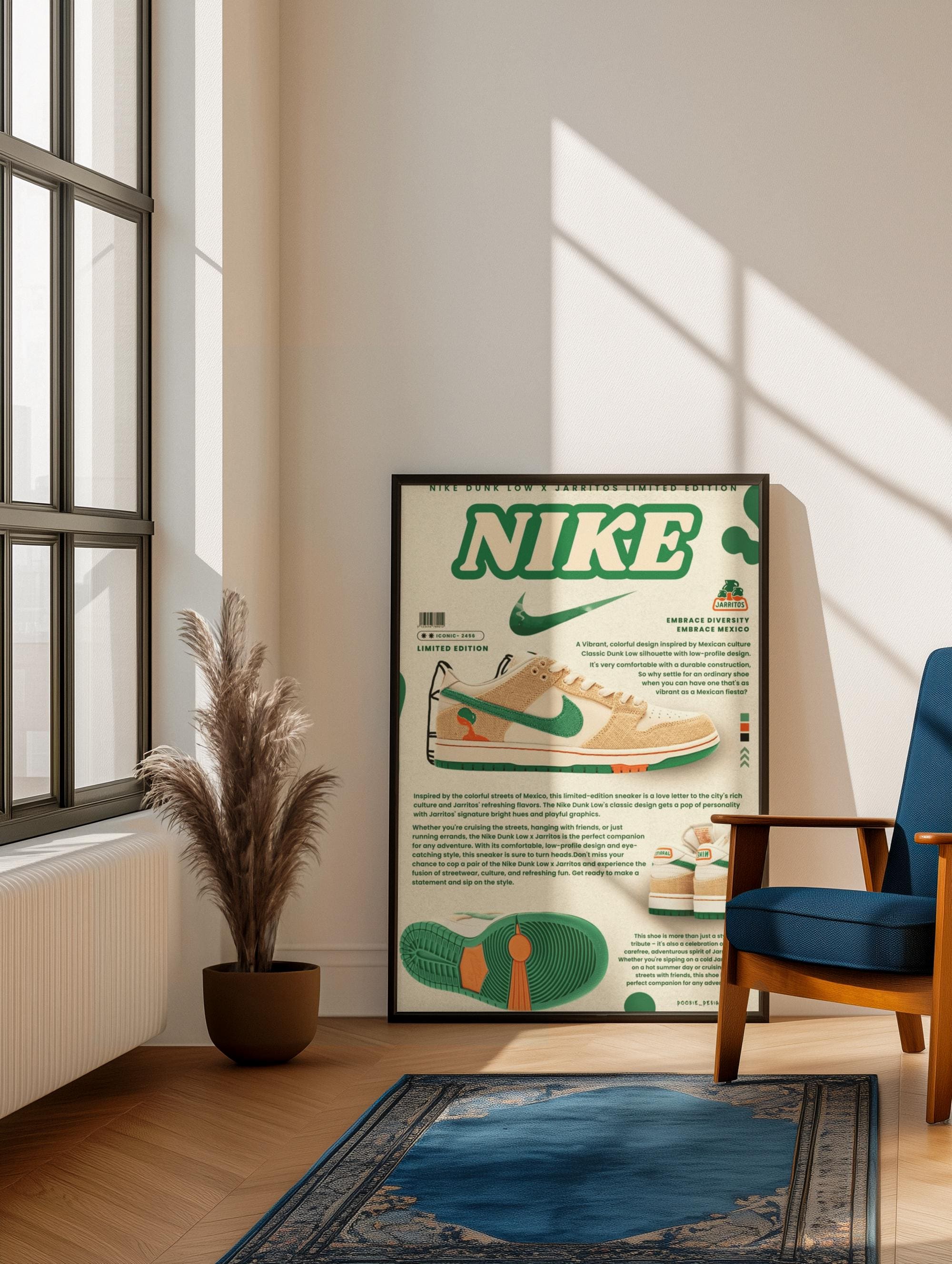 ASSAULT Lithograph　ダンク　ポスター　DUNK　SB Nike Sb Dunk Poster - Etsy