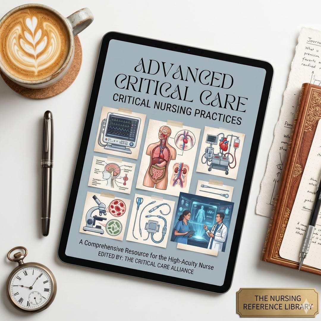 Foundations of Critical Care Nursing, Nursing Cheat Sheet Bundle ...