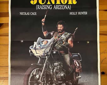 Raising Arizona Original Turkish Movie Poster | 1987 Coen Brothers Cinema Art