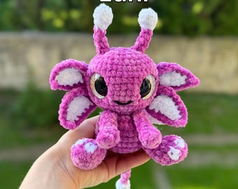 Amigurumi Luni the Star-Gazer Crochet Pattern – Stuffed Plush PDF Download (US Terms)