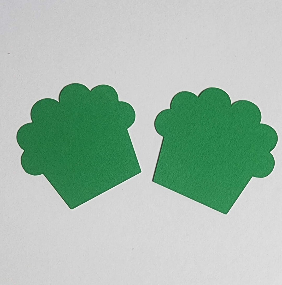 25 Pack - Paper Cupcakes Shapes, Cupcakes Cut Out, Cardstock Cupcakes ...