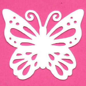 Paquet de 25 - formes de papillons en papier, papillon découpé, papillon en papier cartonné, papillon à faire soi-même, articles de fête, mariage, anniversaire
