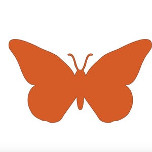 Paquete de 25 recortes de mariposas de papel - Cartulina de 65 lb, manualidades DIY