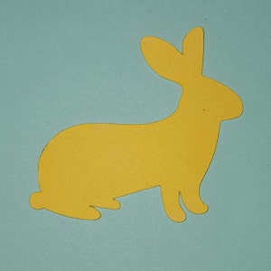 25er Pack - Osterhasenform, Ausgeschnittener Hase, Karton Ostern, DIY Hase, Partyzubehör, Hochzeit, Geburtstag, Ostern, Frühling