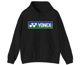 Sudadera con capucha y logo de Yonex / Sudadera deportiva para tenis y bádminton