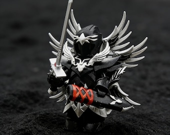 Hades MOC Miniature Figure - Mythological God of the Underworld Compatible with Major Blocks | Perfect for Desk Decor or Birthday Gift