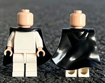Mini Figure Cape for LEGO-Compatible Sets – Glossy ABS, Medieval Fantasy Style, Fits Knights & Wizards