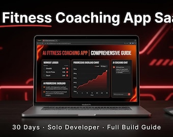 AI Fitness Coaching App SaaS Build Guide — GPT-4o, Progressive Overload, Trainer Plans, Gym Plans, 30 Days