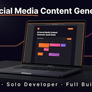 Guide för SaaS-byggnation av AI-innehållsgenerator för sociala medier — Färdplan för ensamutvecklare, OpenAI GPT-4o, innehållskalender, automatisk schemaläggning, lansering om 30