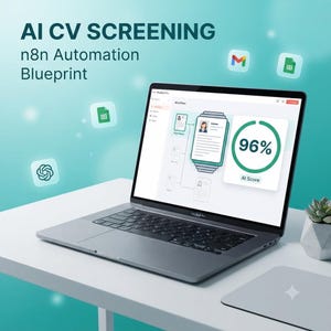 N8n Workflow for AI CV Screening, Candidate Scoring Blueprint