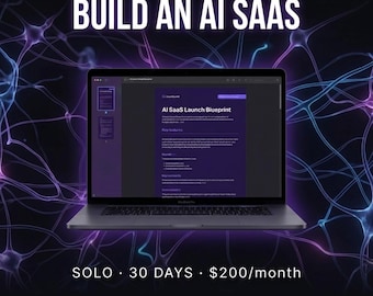 AI Image SaaS Build Guide — Complete Solo Developer. Roadmap, Claude Prompts, RunPod Setup, Stripe Payments, Launch in 30 Days