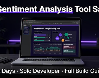 AI Sentiment Analysis Tool SaaS Build Guide — Aspect Level, Theme Clustering, Alert System, Agency Plans, 30 Days