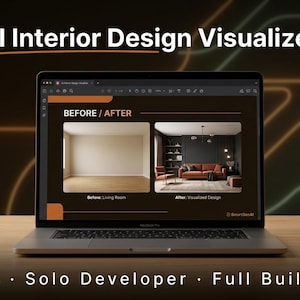 AI Interior Design Visualizer SaaS Build Guide — Solo Developer Roadmap, ControlNet, RunPod, Before After Room Transformation, Launch in 30
