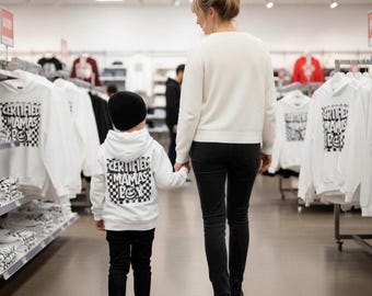 Felpa con cappuccio Certified Mama's Boy, felpa con cappuccio per bambini piccoli, maglione per bambini, abbigliamento mamas boy, maglione per bambini, maglione pullover per ragazzi