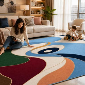Hand tufted sky blue ambosing soft home rug. pure new zealand wool hand tufting modern living room rug. area and luxury high quelity hall ru